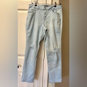 Nine West Women's Light Blue Cropped Jeans